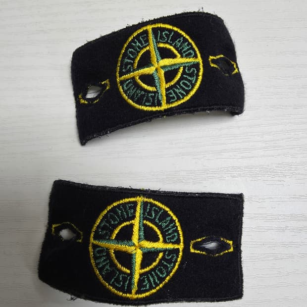 100%정품 스톤아일랜드 키즈 와펜 2개 판매