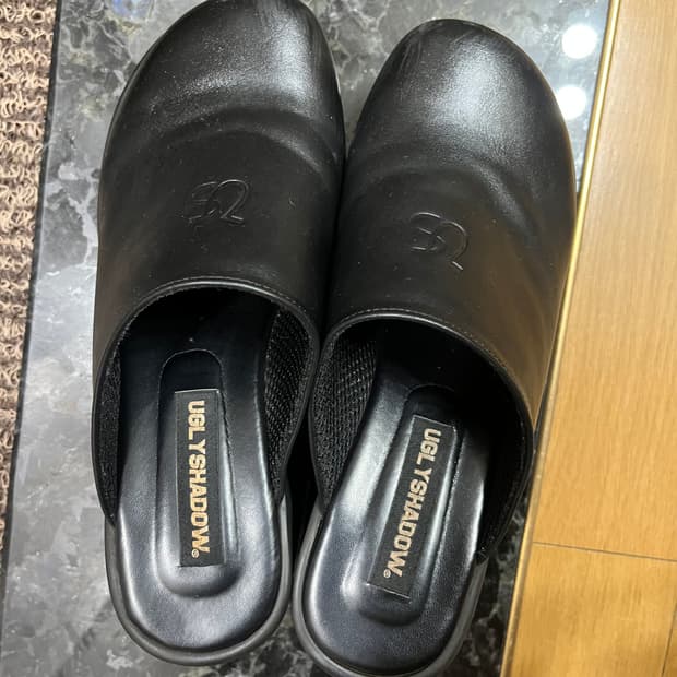 어글리쉐도우 굽 슬리퍼 240