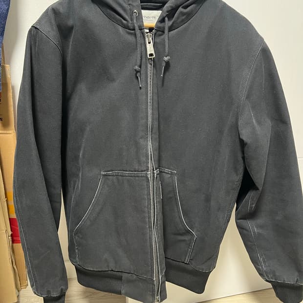 칼하트 wip 덕 액티브 블랙 L