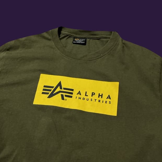 Alpha Industries Logo Tee ​