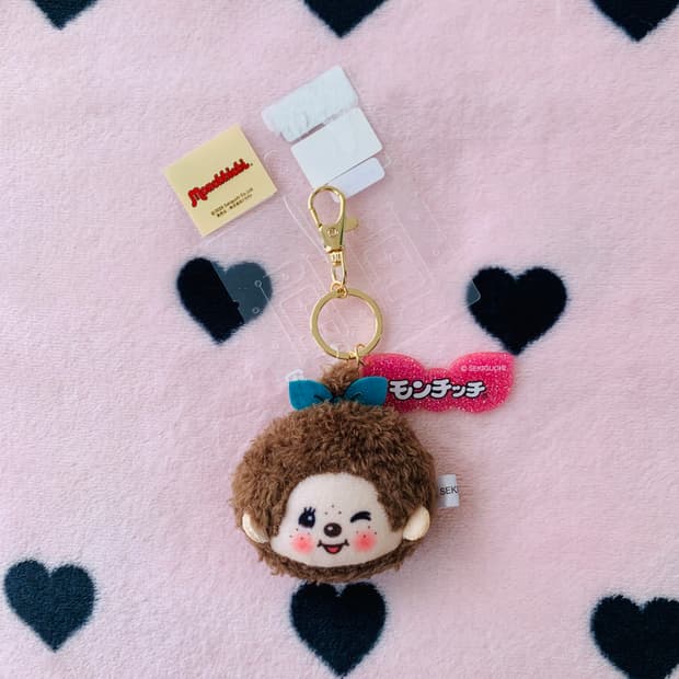 몬치치 윙크 페이스 키체인