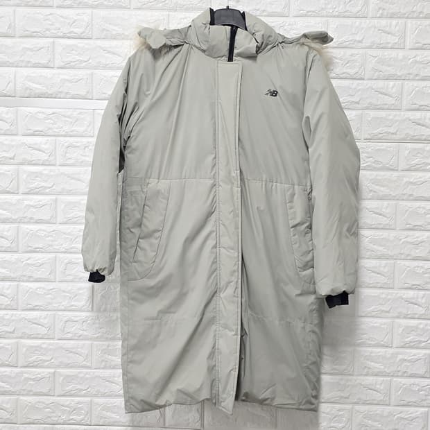 택포) 뉴발란스 리시버블 양면 구스다운 롱패딩 M