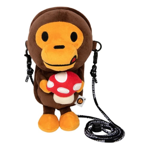 베이프 베이비 마일로 플러시백 가방 모바일백 크로스백