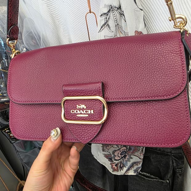 새상품)코치 모건 숄더백 크로스백