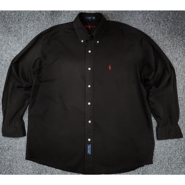 폴로 랄프로렌 빈티지 90s 더 블레어 버튼 다운 셔츠 L