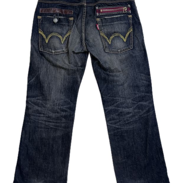 Edwin 512 blue trip jean