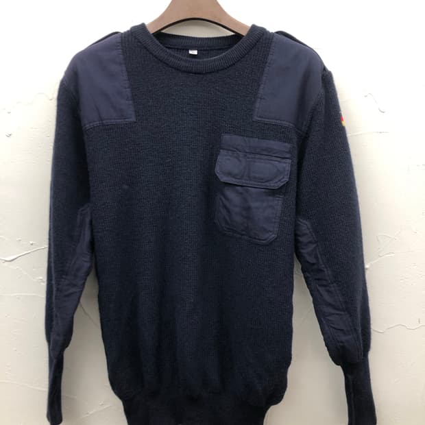 독일군 코만도 니트 다크네이비