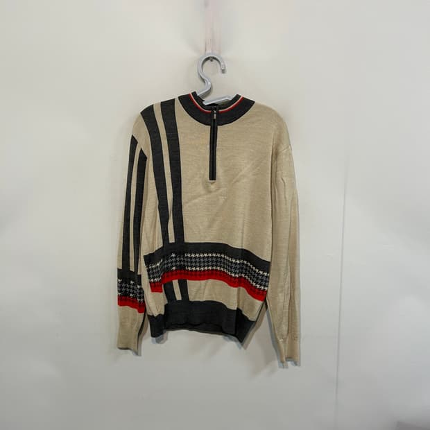 JDX 남성 니트 하프 집업 95