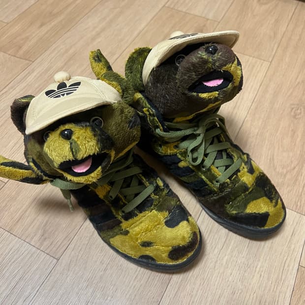 adidas JS 아디다스 제레미스캇 카모 베어