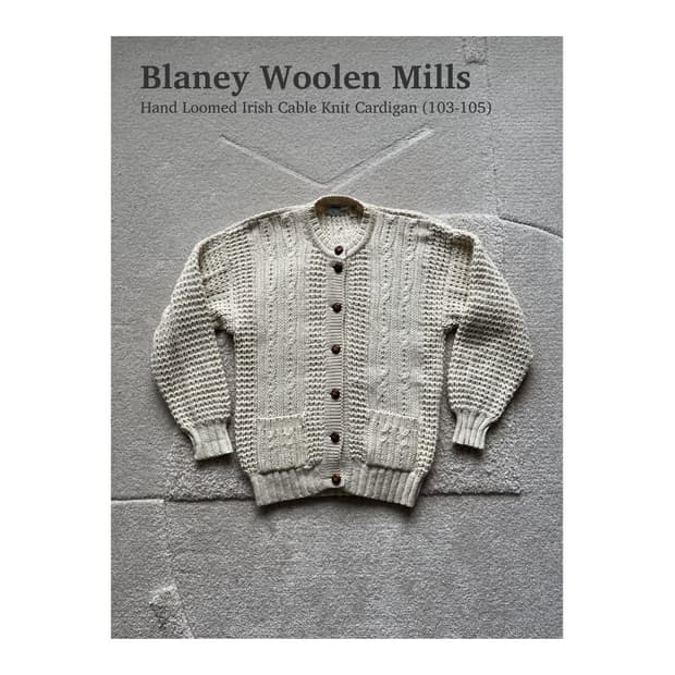 블레이니 울른 밀스 아일리시 케이블 니트 가디건 (103-105)