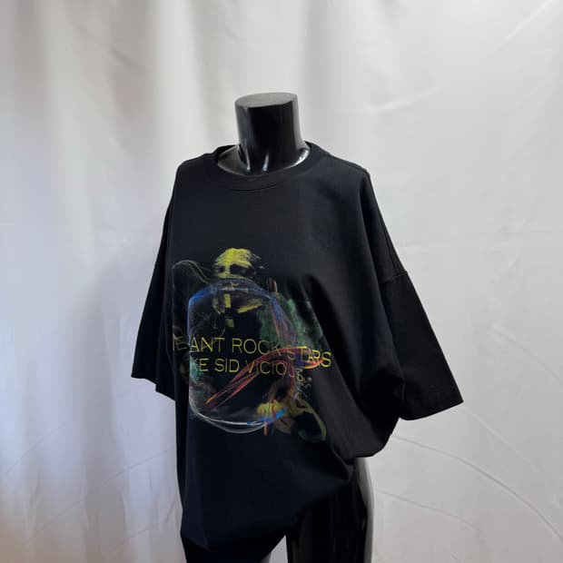 maison mined 메종미네드 펑크 스톰 프린팅 반팔