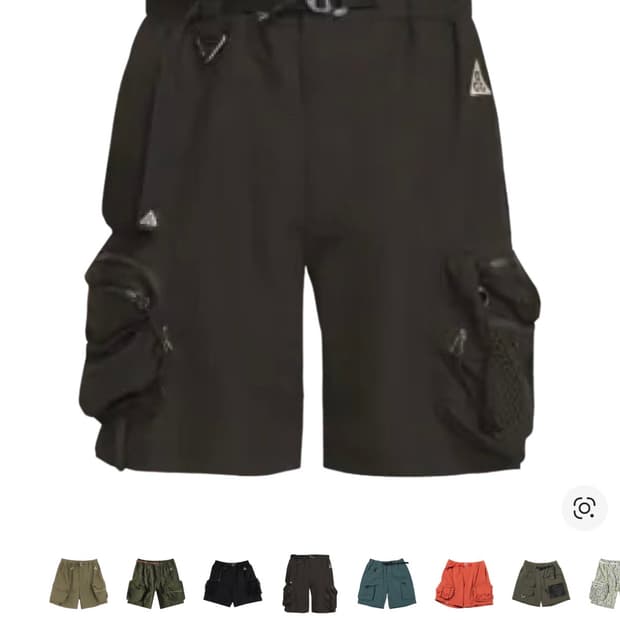나이키 ACG 카고 반바지 벨벳 브라운