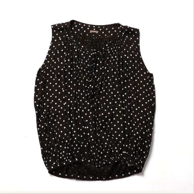 캐피탈 Kapital Polka Dot Sleeveless 

