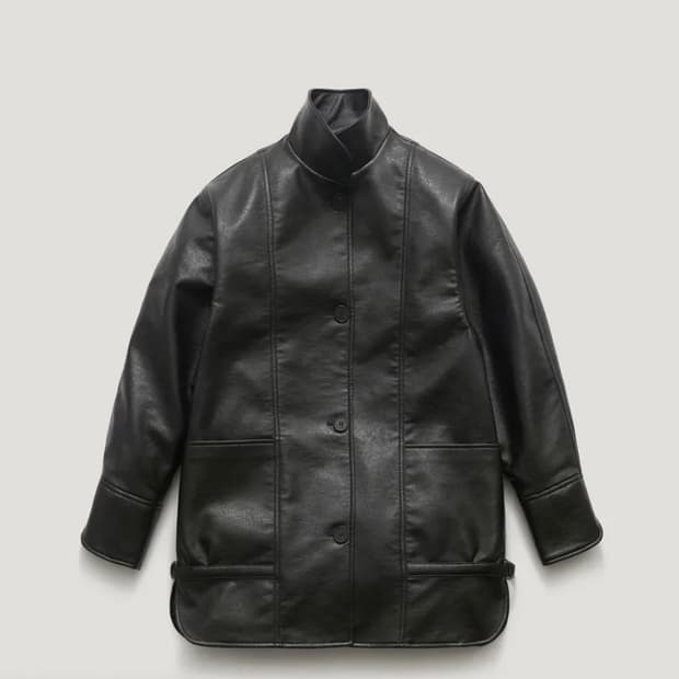 파르벵 레더 자켓 