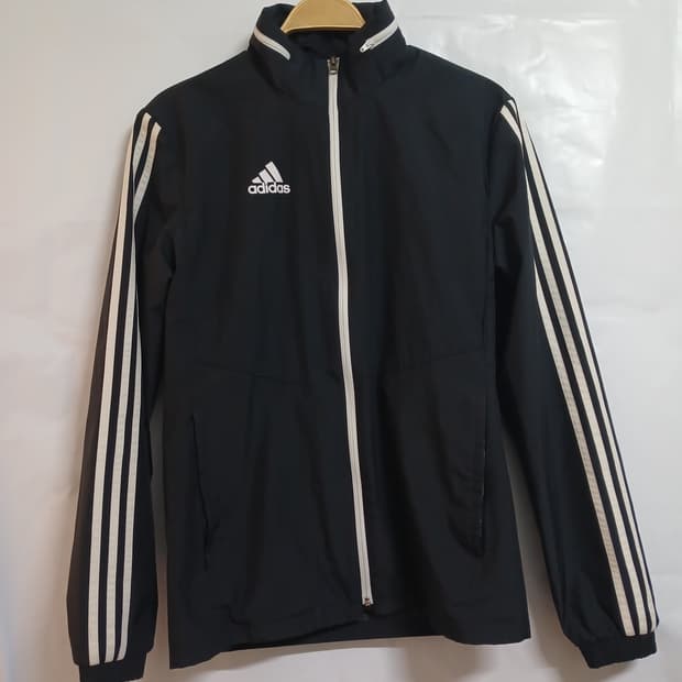 (새상품급,M,95)아디다스 티로19  올웨더 바람막이 자켓 