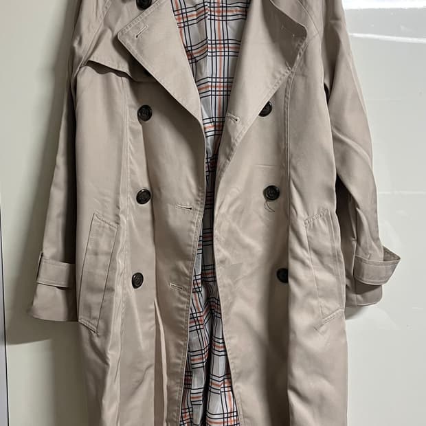 HK WORKS LONDON 트렌치 코트 베이지