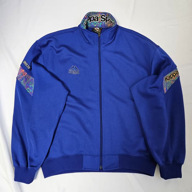 카파 90s-00s 일본판 트랙탑 져지 자켓 레이싱 빈티지 올드스쿨 L