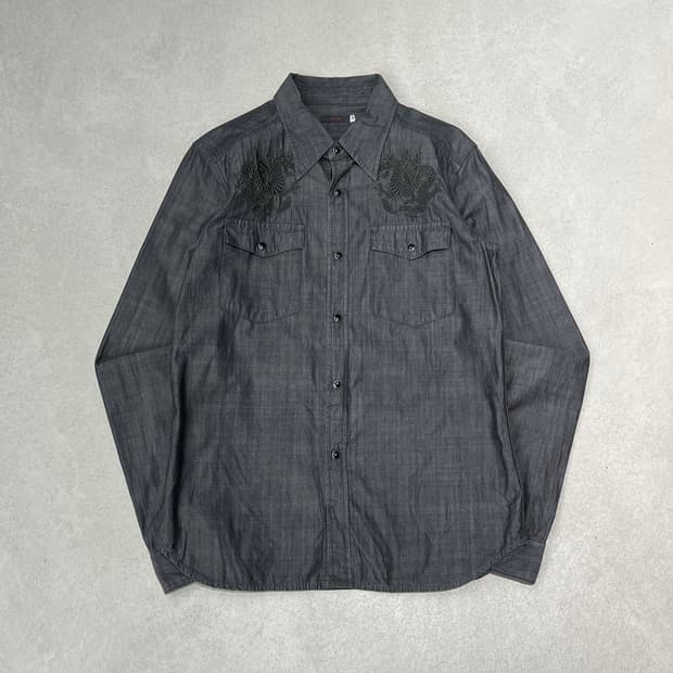 풀카운트 자수 투포켓셔츠 s09712