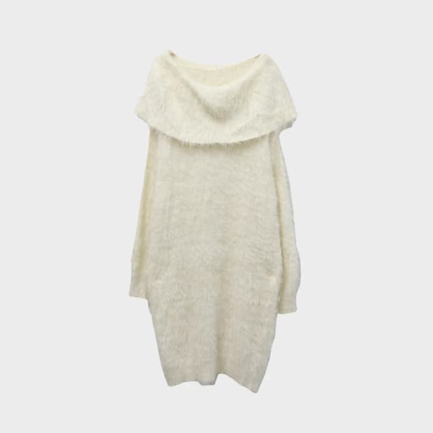 GU 오프숄더 니트 원피스 61487