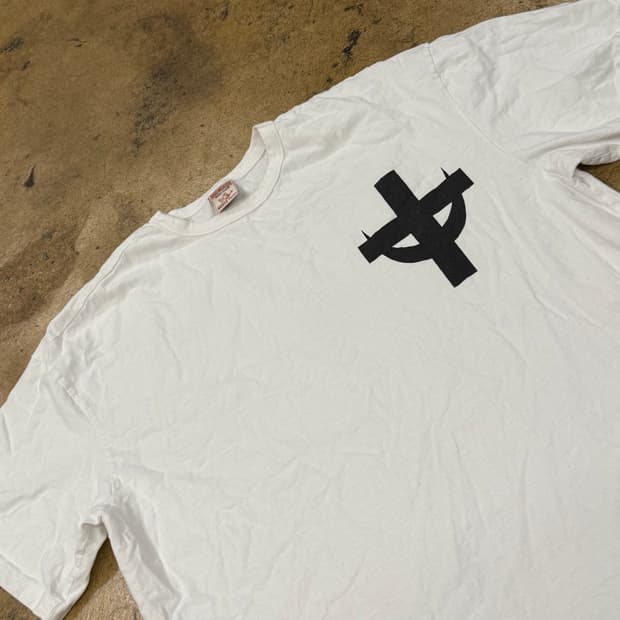 [정품/F] 트루릴리전 x 원피스 시로히게 숏 슬리브 화이트 b10