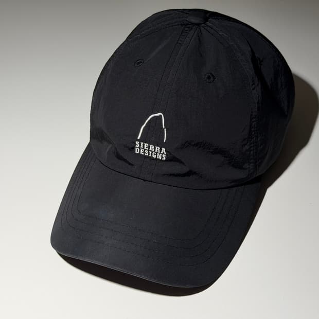 시에라디자인 로고 자수 볼캡 블랙 ML(58)