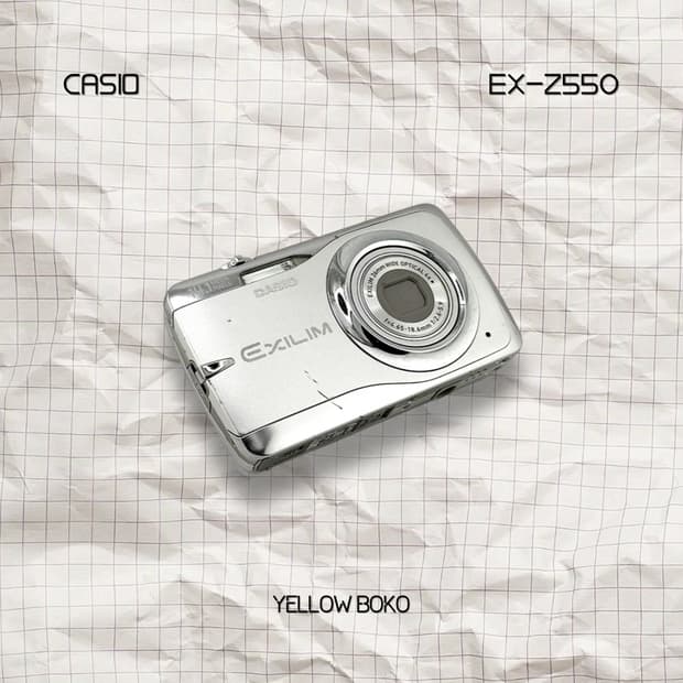 [필름 감성] 카시오 CASIO EX-Z550 레트로 디지털 카메라