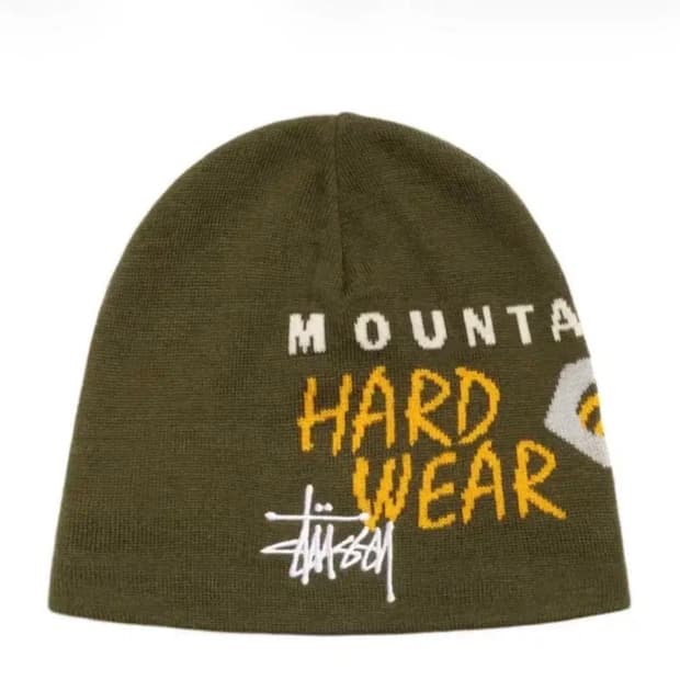 스투시 마운틴 콜라보 비니 