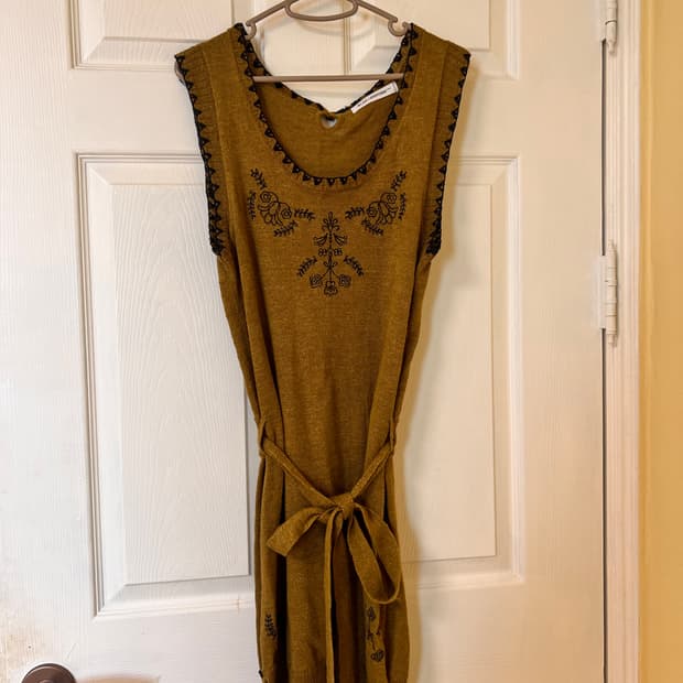 Blue 니트 드레스