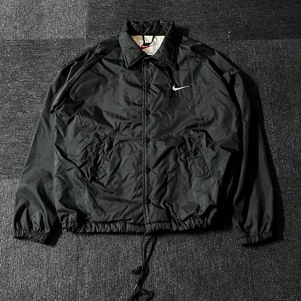 90s Nike 나이키 블랙 코치 자켓  XL
