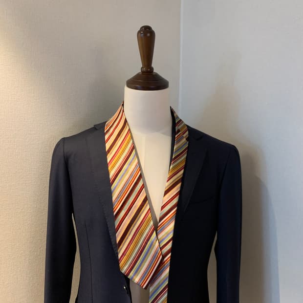 폴스미스(Paul smith) 명품 스트라이프넥타이 클래식룩 100실크
