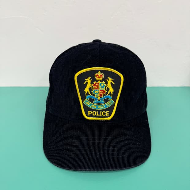 Saint John Police Force 스냅백 빈티지 트러커 모자