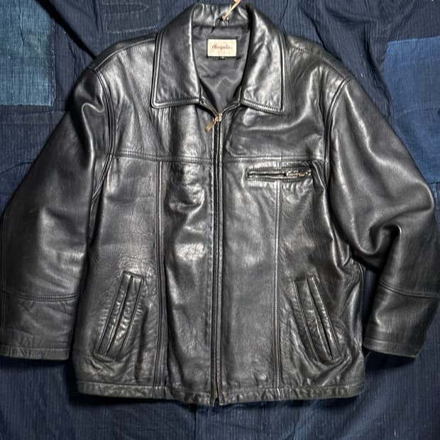 90-00‘s 아카펠라 램스킨 카코트 L