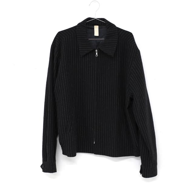 Sunflower Pinstripe Wool Jacket