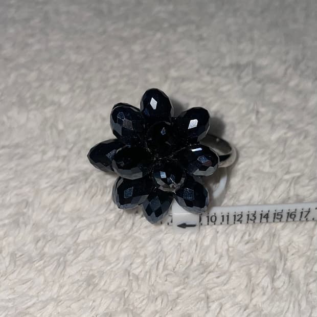 flower cubic ring