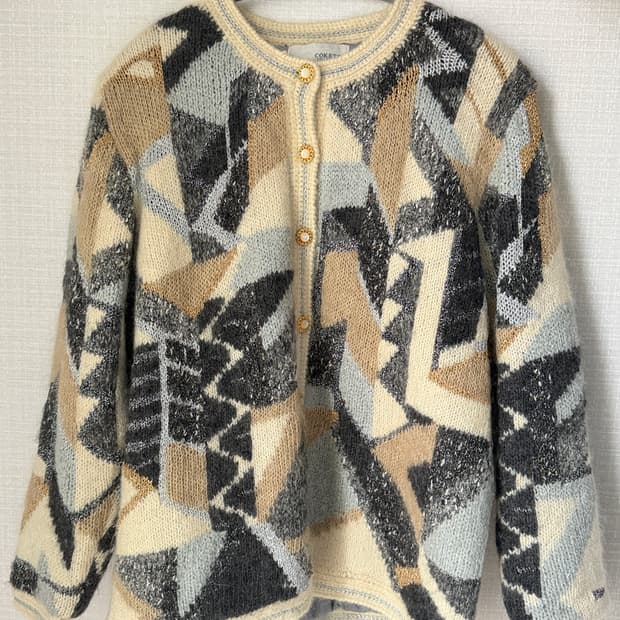 빈티지 니트 가디건
