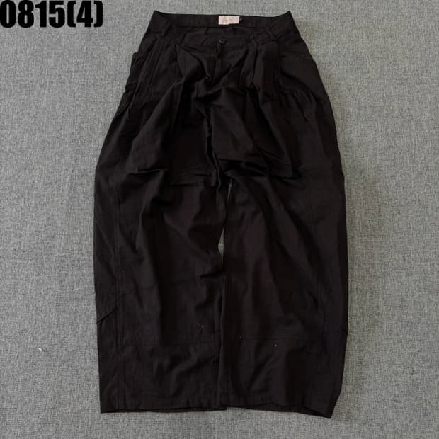 비긴202 블랙 카고 팬츠 3 0815 