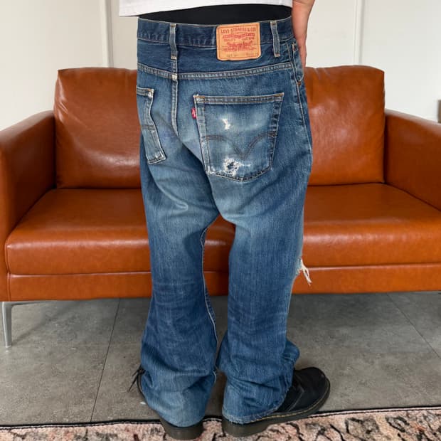 리바이스 507 부츠컷