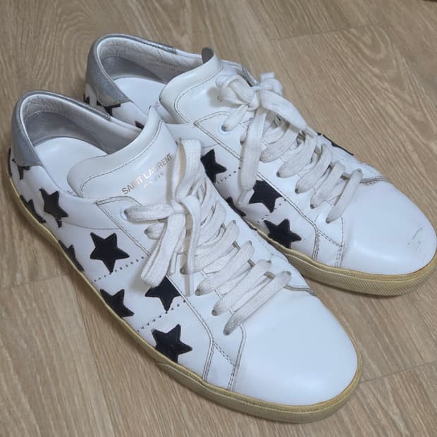 (275~280) YSL 별모양 패치 스니커즈