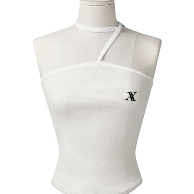 어반드레스 LOGO HALTERNECK SLEEVELESS 홀터넥 탑 