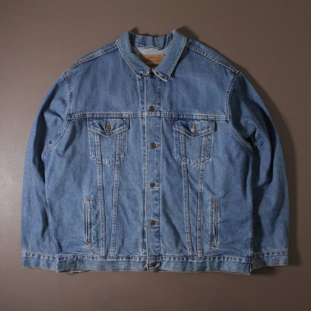 90s Levi’s  리바이스 70507 데님 트러커 자켓 L018