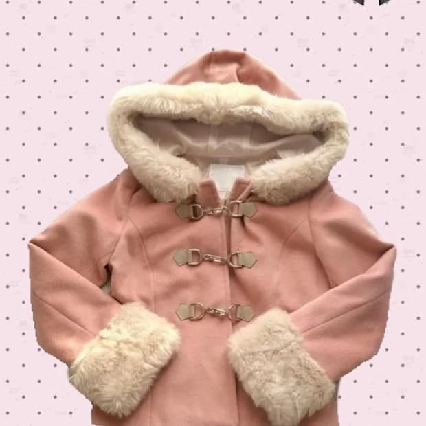 세실맥비 대대장 딸기우유 로걀 히메갸루 달천깔 핑크 숏코트🍓