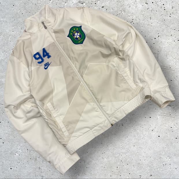 [S] 05s 나이키 브라질 94 바람막이 자켓 화이트 C3