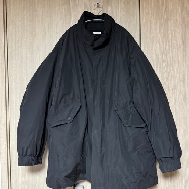 인더로우 M65 숏 모즈 파카 블랙