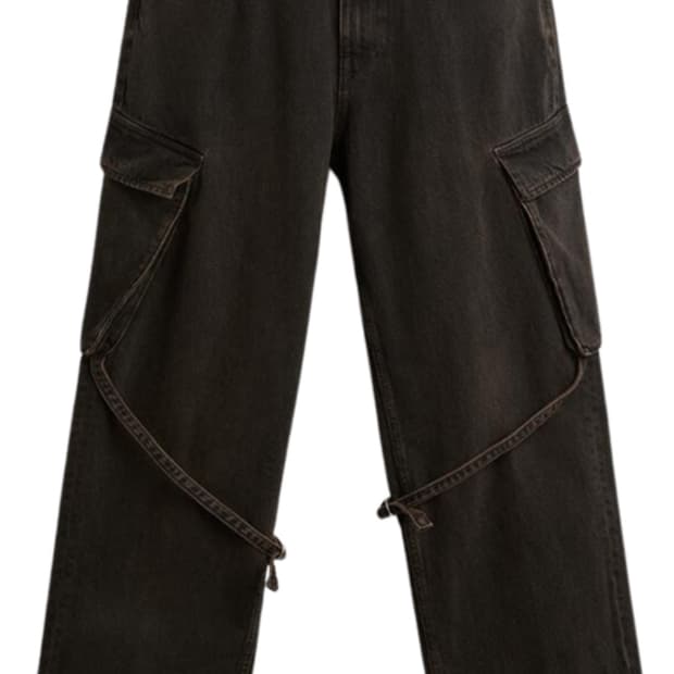 자라 1538/490/800 카고 진 블랙