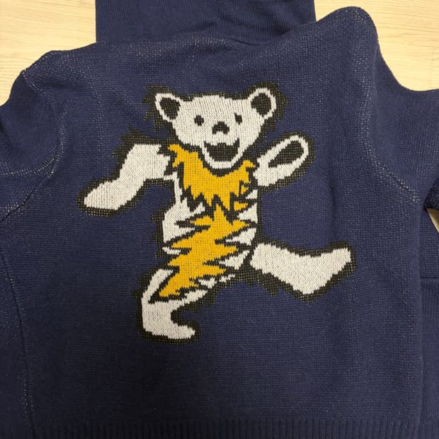 디스이즈네버댓x그레이트풀데드 니트 집업