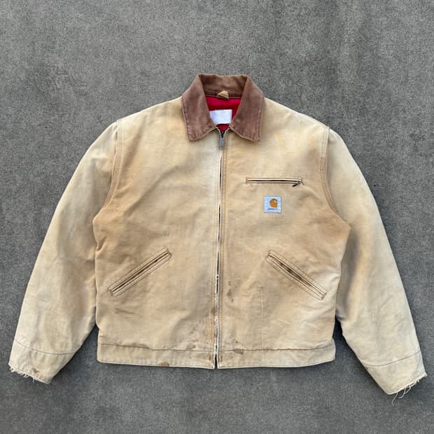 (M) Carhartt detroit j01 BRN