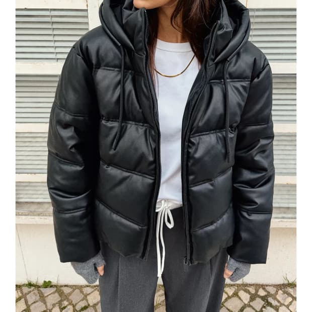 자라 숏패딩 8만원