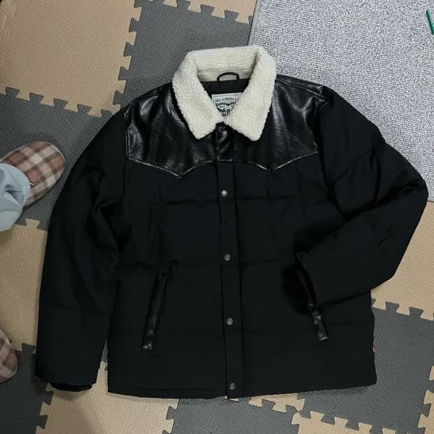 (XL) 리바이스 웨스턴 쉐르파 패딩 levis