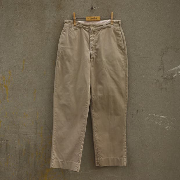 50-60‘s Army Pools 트윌 치노 팬츠