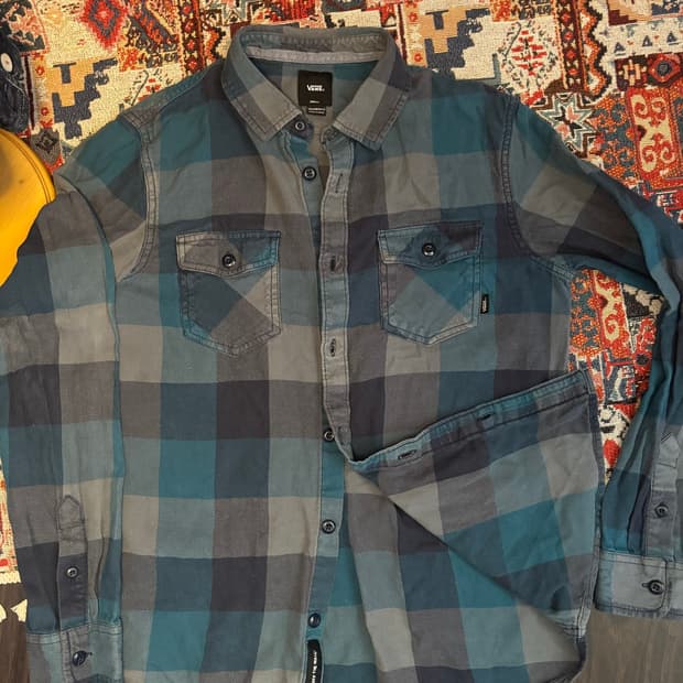 Vans Box Flannel Shirt check pattern